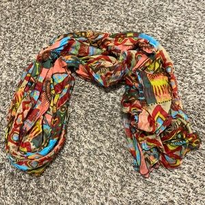 Really pretty multi colored women’s scarf